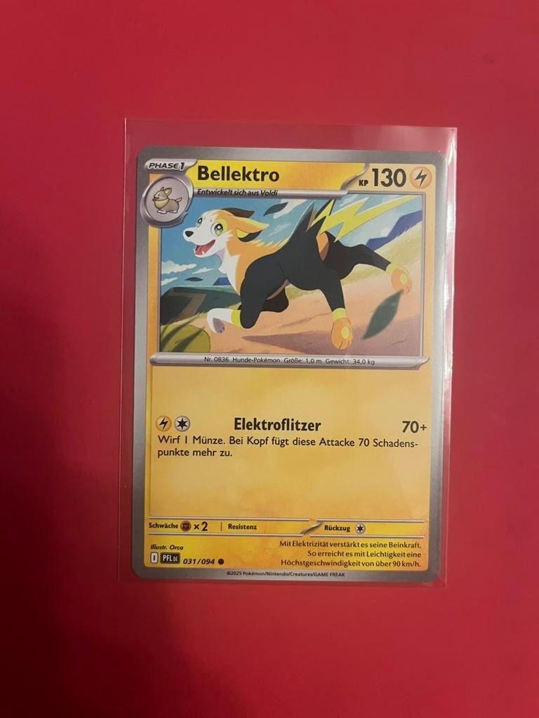 Boltund (duitse versie) phantasmal flames, Hobby en Vrije tijd, Verzamelkaartspellen | Pokémon, Ophalen of Verzenden, Zo goed als nieuw