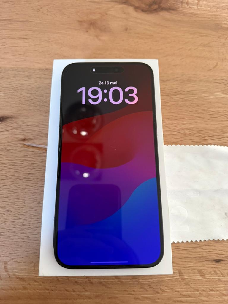 Iphone 15 pro max 256 GB blauw, 256 GB, Blauw, IPhone 15 Pro Max, Ophalen of Verzenden