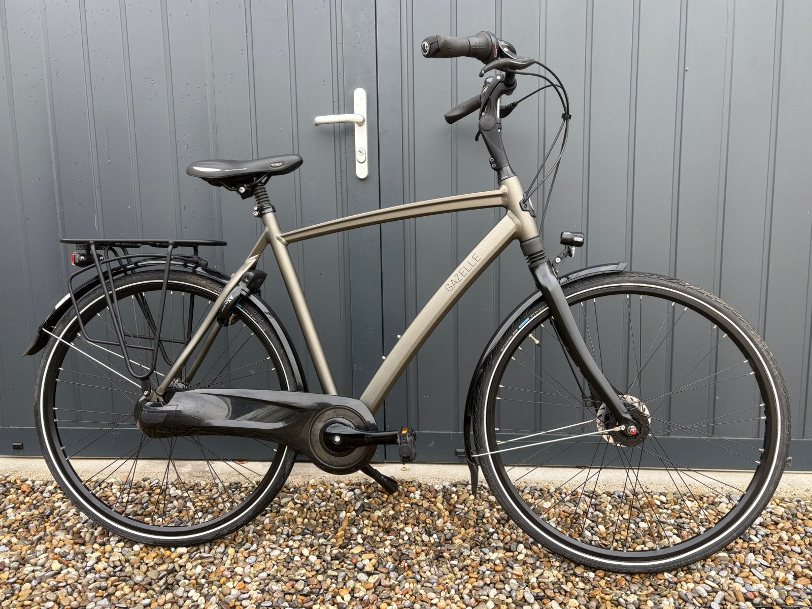 ZGAN, Gazelle Chamonix c8 herenfiets h57 met garantie, Fietsen en Brommers, Fietsen | Heren | Herenfietsen, Ophalen, ., Versnellingen