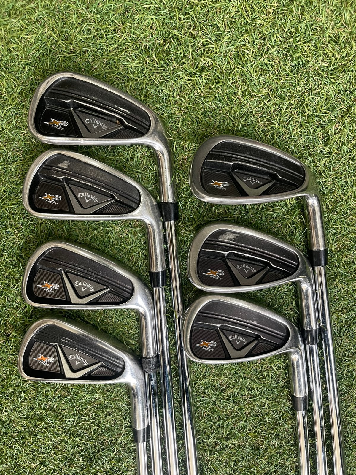 Callaway X2 hot pro ijzerset 4 t/m pw, Set, Gebruikt, -, Ophalen of Verzenden