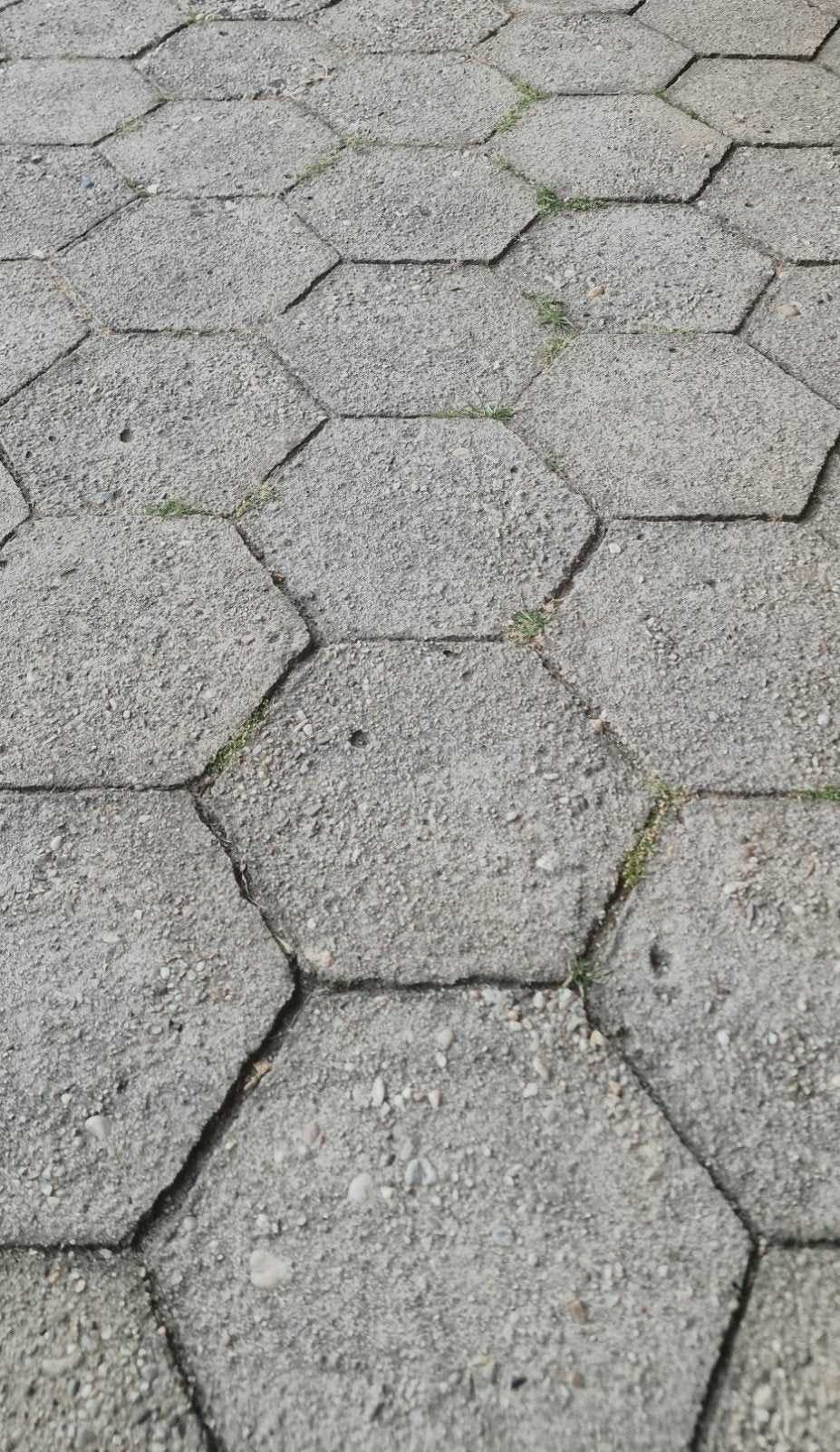 GRATIS! Hexagon tegels, 5cm dik, ca. 40m2, 600st (evt. 80m2), Ophalen, Overige materialen, Gebruikt, 20 tot 40 cm