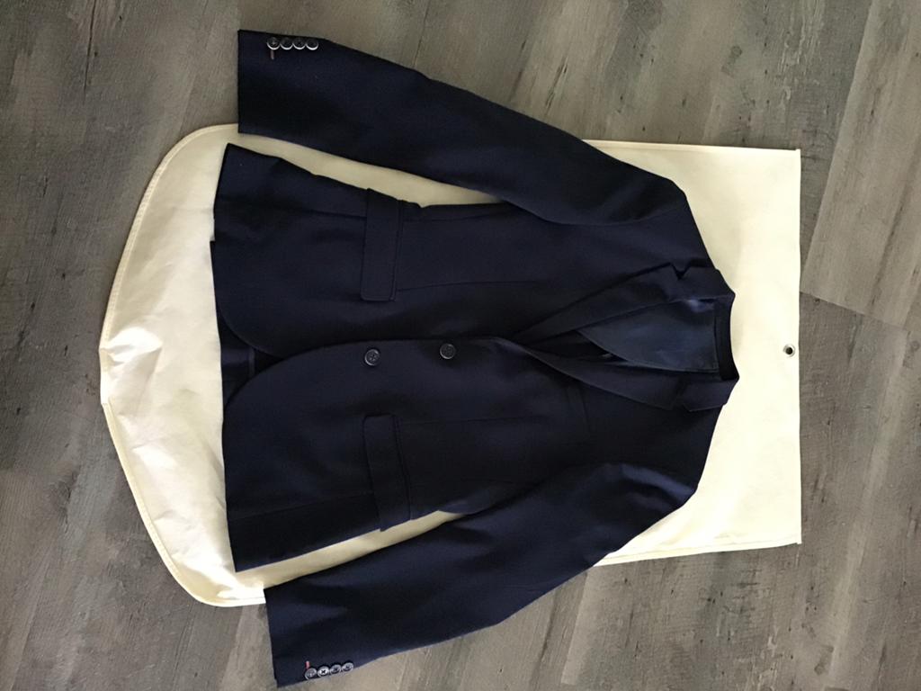 Kostuum mt S (44) colbert+pantalon Carter & Davis (trouwpak), Kleding | Heren, Ophalen, Zo goed als nieuw, Maat 46 (S) of kleiner