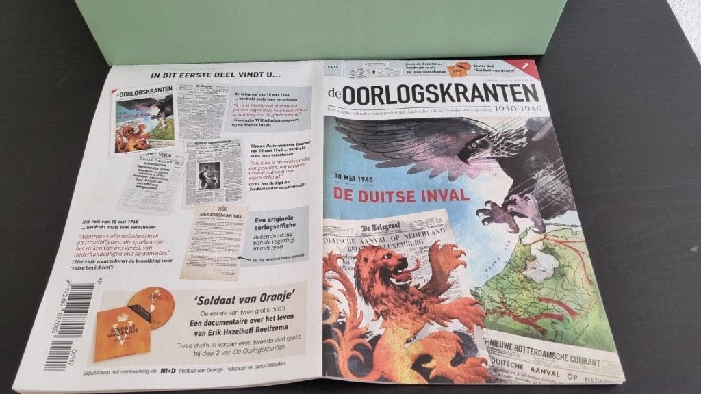 De Oorlogskranten – Complete Set (1-52) in Luxe Cassettes, Boeken, Oorlog en Militair, Nieuw, Algemeen, Meerdere auteurs, Ophalen