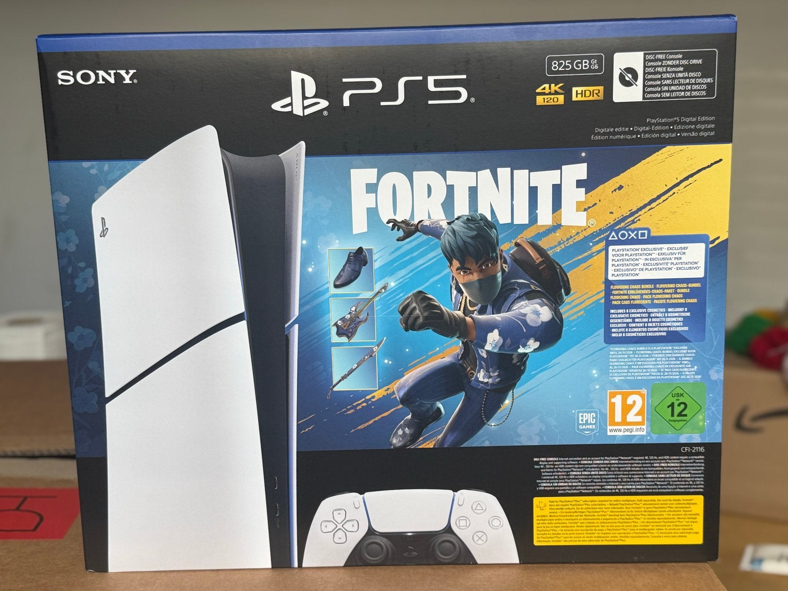 Sony PlayStation 5 Digital Edition Fortnite Bundel Nieuw, Ophalen of Verzenden, Nieuw, Playstation 5 Digital