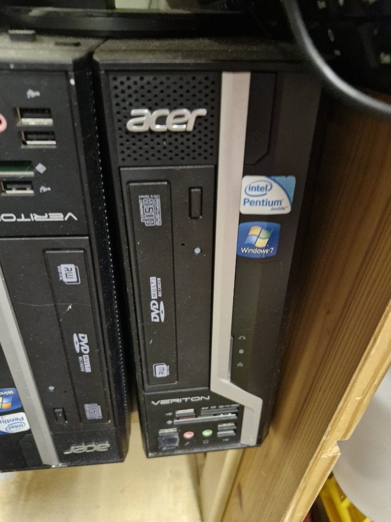 2x Acer Veriton PC + 2x Acer Monitor | Complete Computer Set, Computers en Software, Desktop Pc's, Ophalen of Verzenden