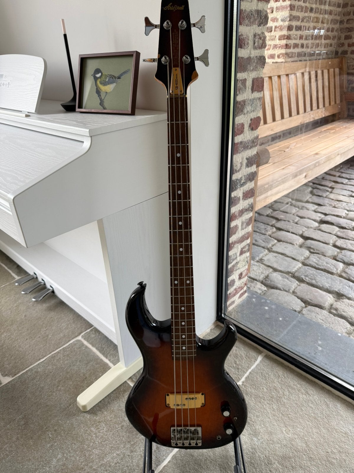 Aria Pro2 SB400, Muziek en Instrumenten, Ophalen, Gebruikt