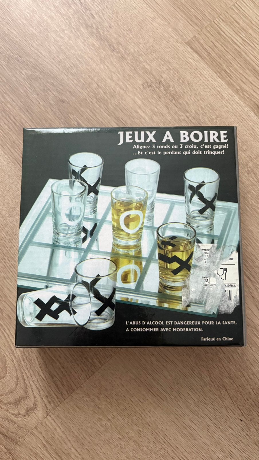 Boter Kaas en Eieren drank spel, Een of twee spelers, Ophalen of Verzenden, Zo goed als nieuw