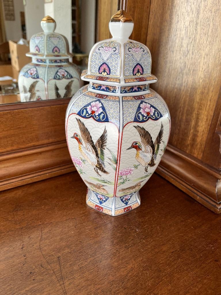 Japanse pot met deksel, Antiek en Kunst, Ophalen of Verzenden