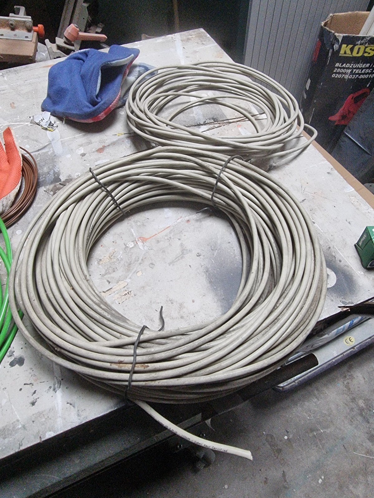 Coax tv kabel, Ophalen, Kabel of Snoer