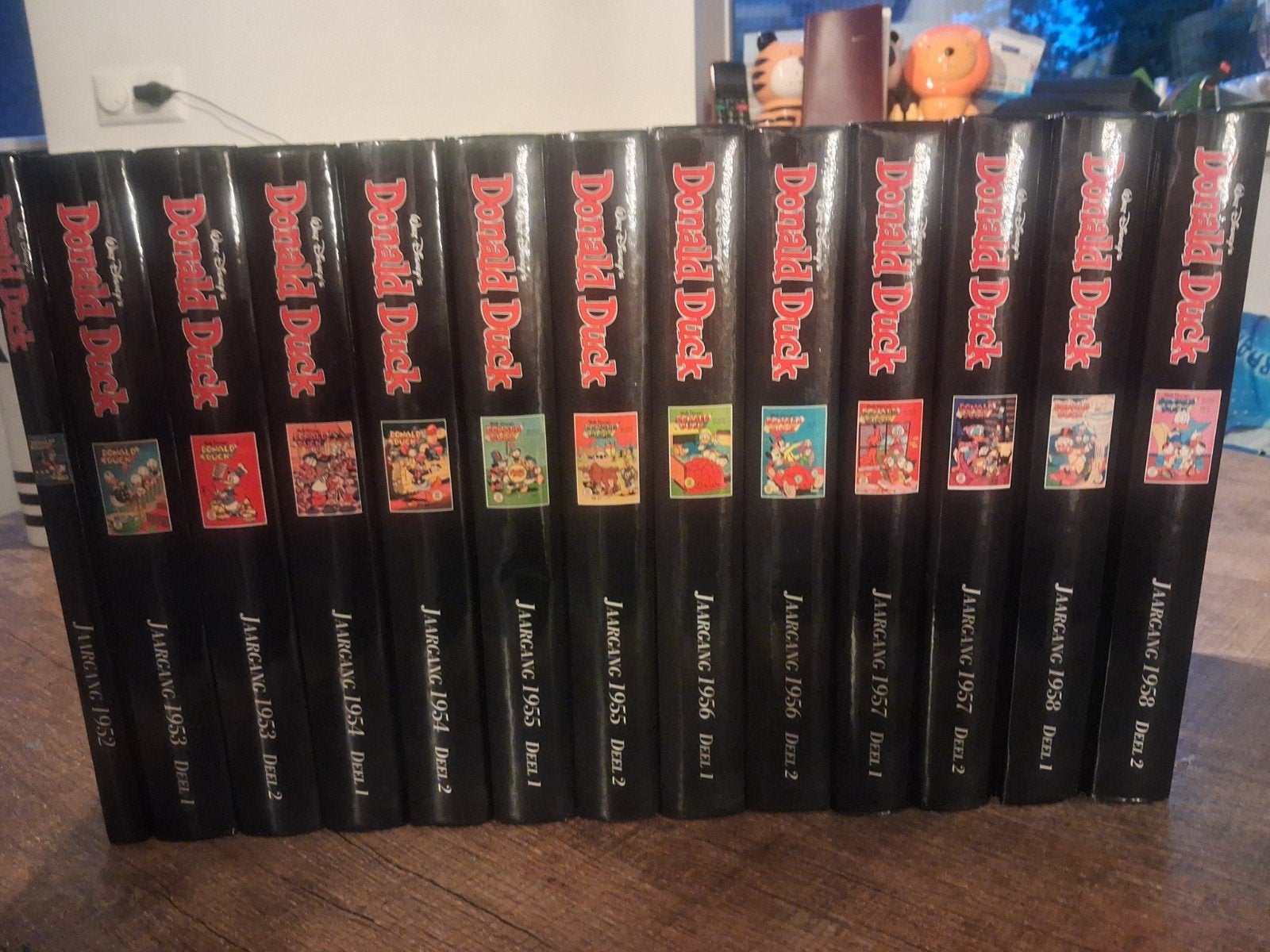 donald duck complete serie jaargangen 1952 tot 1958, Boeken, Eén stripboek, Ophalen of Verzenden, Zo goed als nieuw