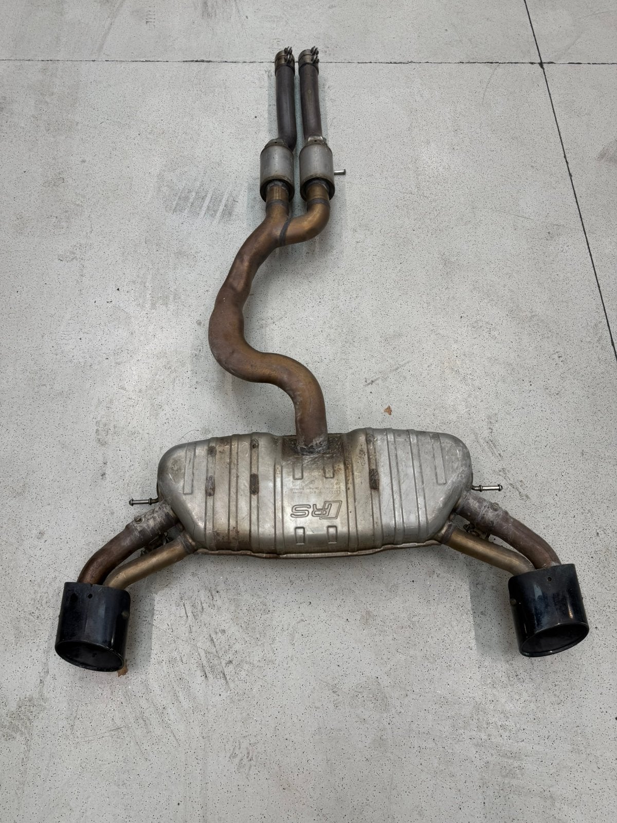 Audi RS3 8V Originele Uitlaat, Ophalen of Verzenden