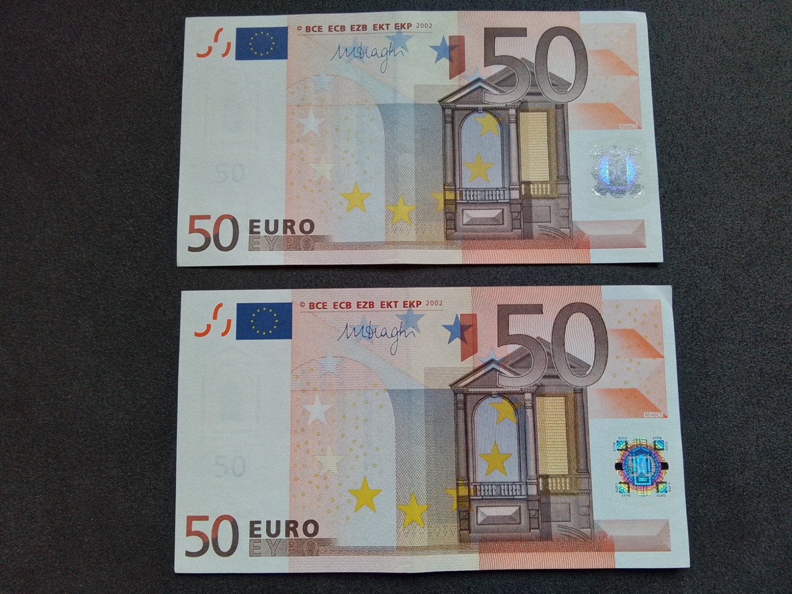 De 50 eurobiljet van 2002  is zeer mooi
Nederland, Postzegels en Munten, Ophalen of Verzenden, Overige landen, 50 euro, Los biljet