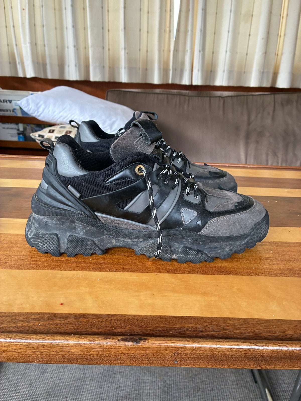 Mason Garments sneakers, goed onderhouden, maat 46, Kleding | Heren, Schoenen, Zwart, Ophalen of Verzenden, Sneakers of Gympen