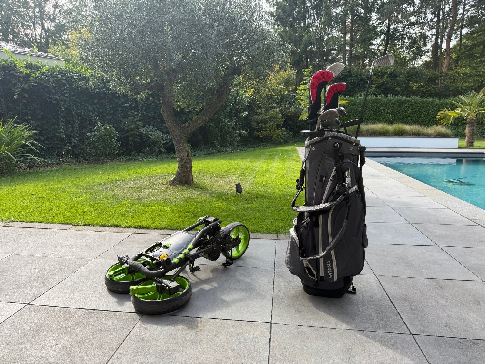 Complete golfset met tas en trolley - Skymaster