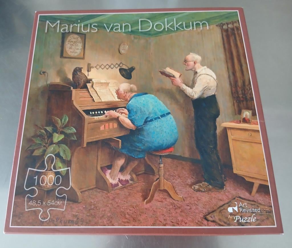 Marius van Dokkum legpuzzel, Ophalen, 500 t/m 1500 stukjes, Zo goed als nieuw