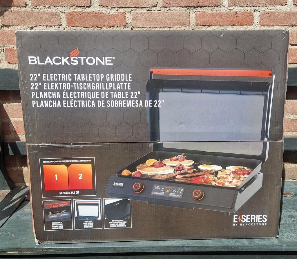 Blackstone 22" elektrische tafelgrill nieuw in doos, Tuin en Terras, Ophalen of Verzenden