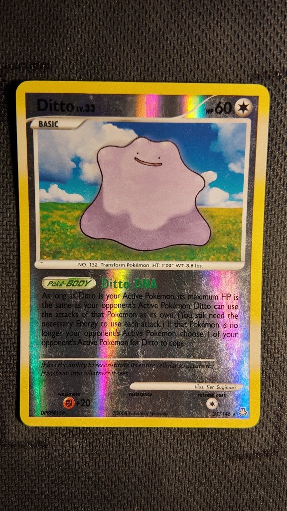 Ditto 27 Legends Awakened | Pokemon kaart, Ophalen, Losse kaart, Foil