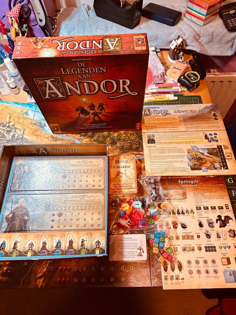 De Legenden van Andor, Een of twee spelers, Ophalen of Verzenden, Nieuw, 999 Games