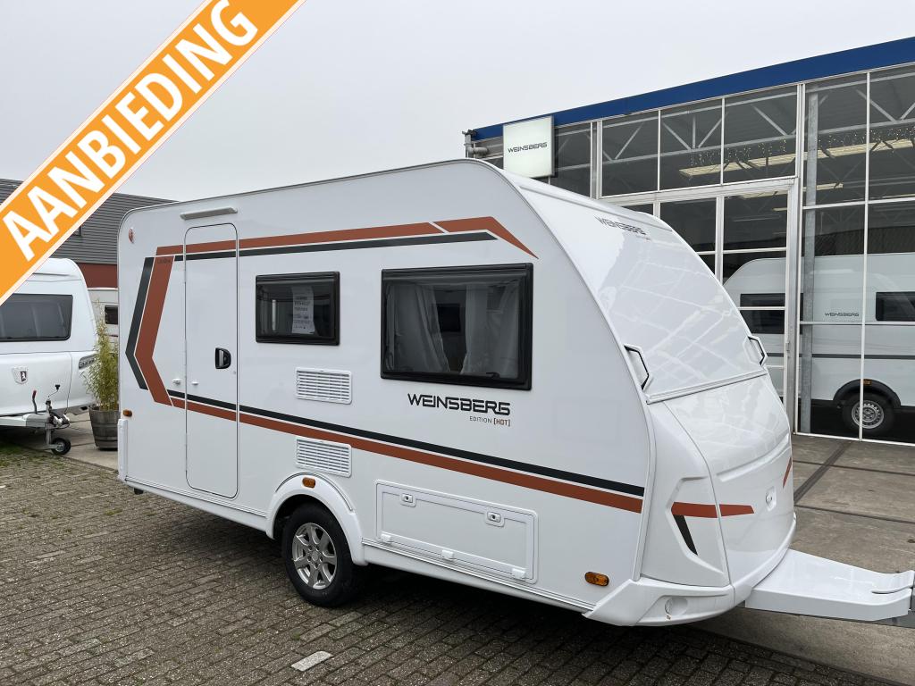 Weinsberg CaraOne Edition HOT 400 LK incl luifel, Dwarsbed, Bedrijf, Niet ingevuld, 750 - 1000 kg