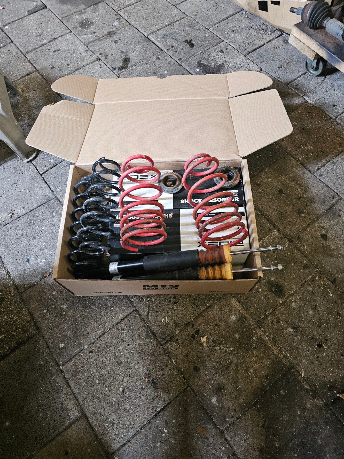 Audi a3 8l golf 4 gti verlangingsveren, Auto-onderdelen, Ophanging en Onderstel, Ophalen of Verzenden, Gebruikt, Audi