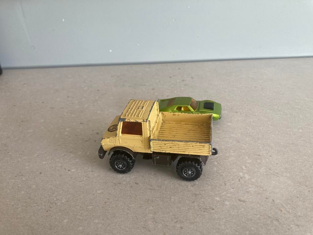 Matchbox -super kings Unimog K30, Ophalen of Verzenden, Zo goed als nieuw, Bus of Vrachtwagen