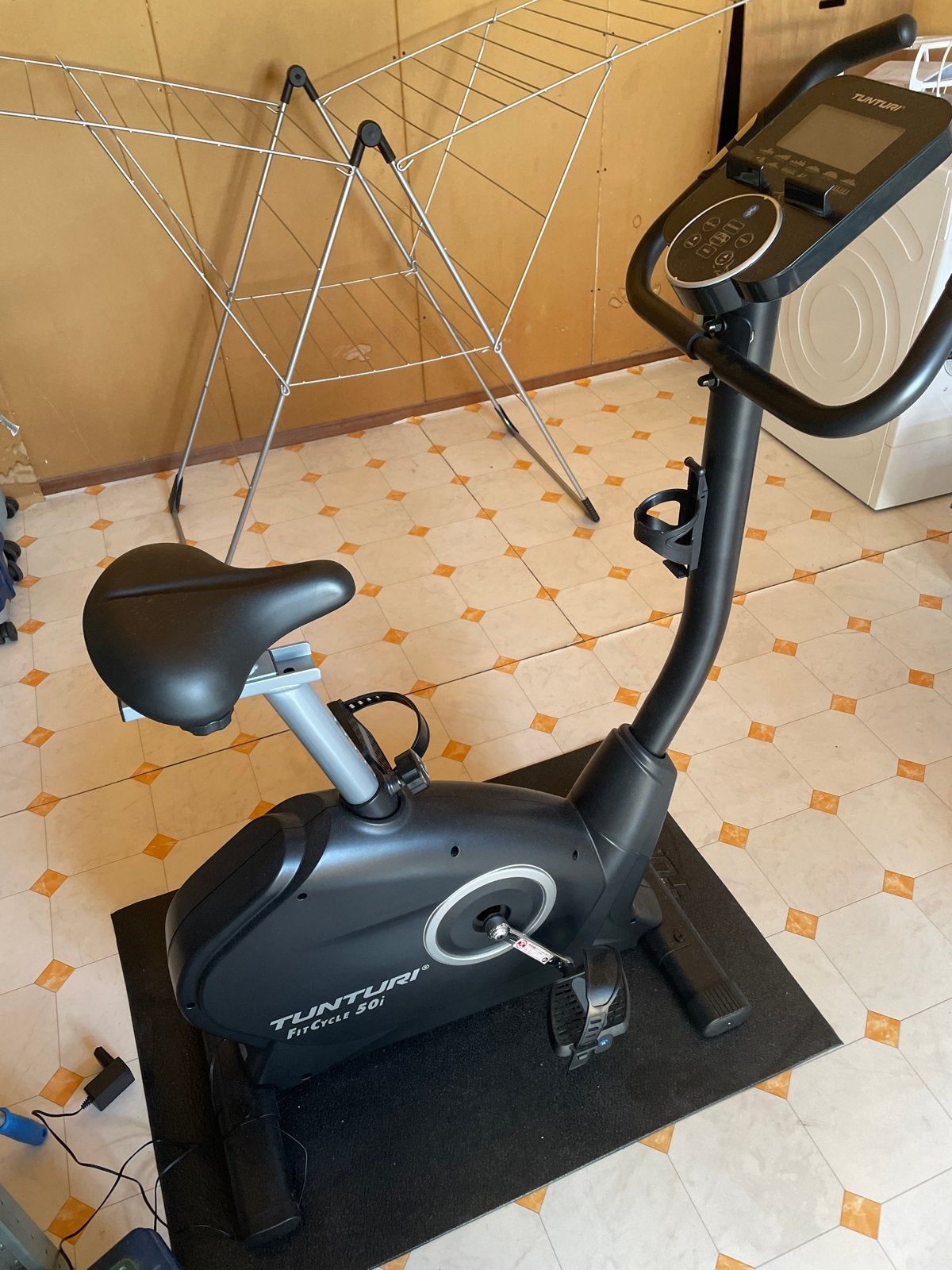 Tunturi FitCycle 50i Hometrainer - Zo goed als nieuw, Sport en Fitness, Fitnessapparatuur, Ophalen, Zo goed als nieuw, Metaal