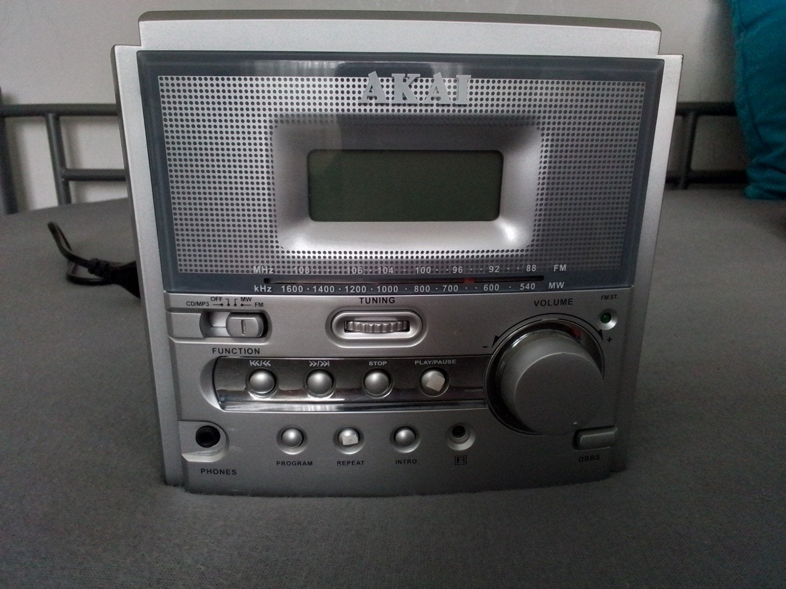 Akai GX-A600R-MP3 Microset met CD, Radio en Speakers, Ophalen