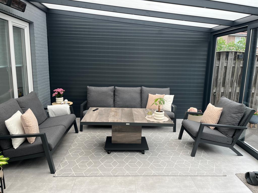 Hele mooie lounge/Diningset, Tuin en Terras, Ophalen of Verzenden, Zo goed als nieuw
