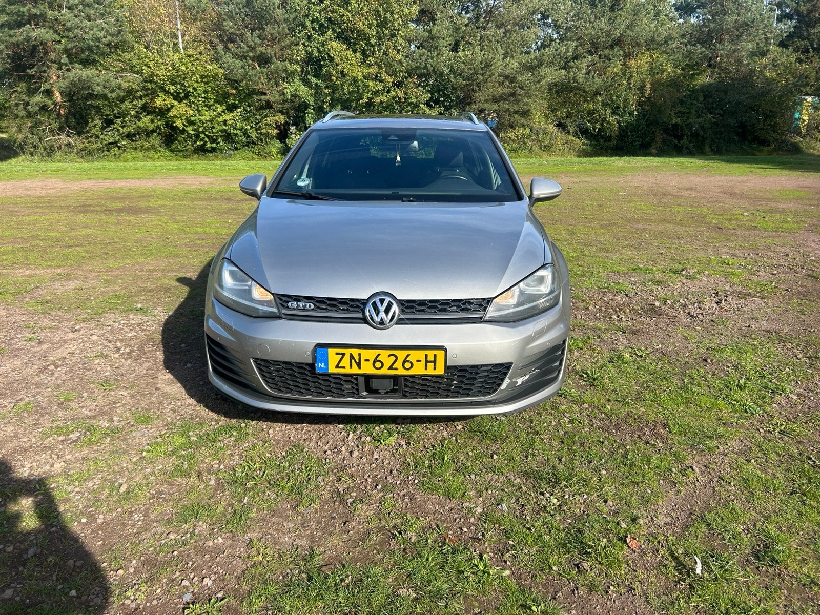 Volkswagen Golf Variant 2.0 TDI 184pk BMT DSG 2015 Grijs, 4 cilinders, Stationwagon, Diesel, Particulier