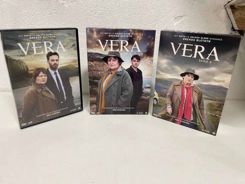 Vera DVD Boxset - Seizoen 4, 5 & 6 (Misdaaddrama), Cd's en Dvd's, Vanaf 12 jaar, Ophalen of Verzenden, Zo goed als nieuw, Drama