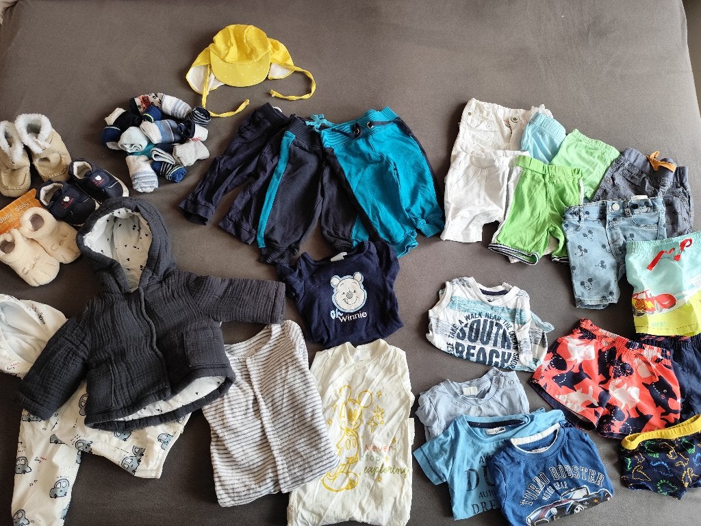 Pakket babykleding maat 68, Kinderen en Baby's, Babykleding | Maat 68, Ophalen of Verzenden, Zo goed als nieuw, Jongetje, Overige typen