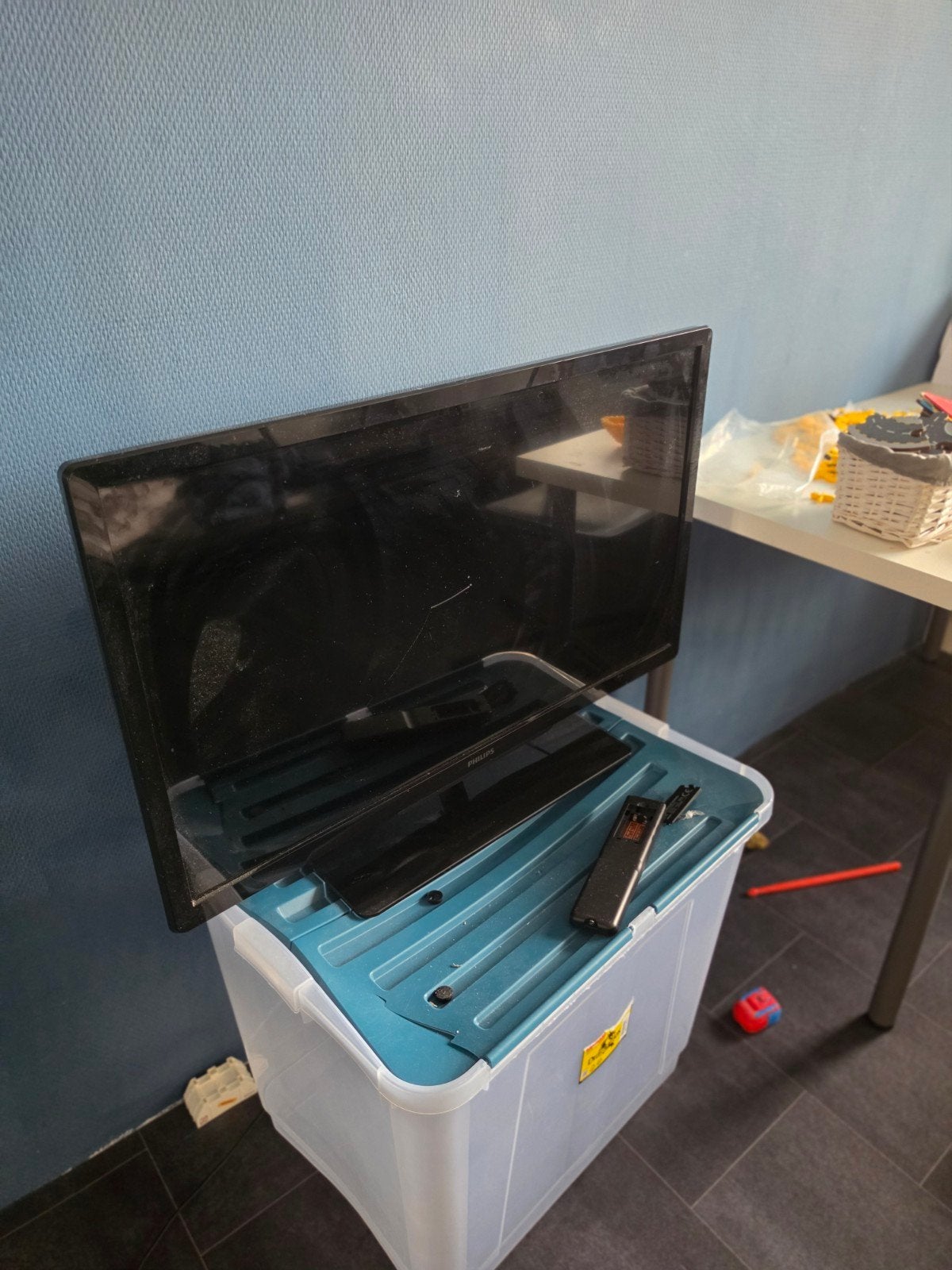 Philips tv, Ophalen, Gebruikt, 80 tot 100 cm, Philips