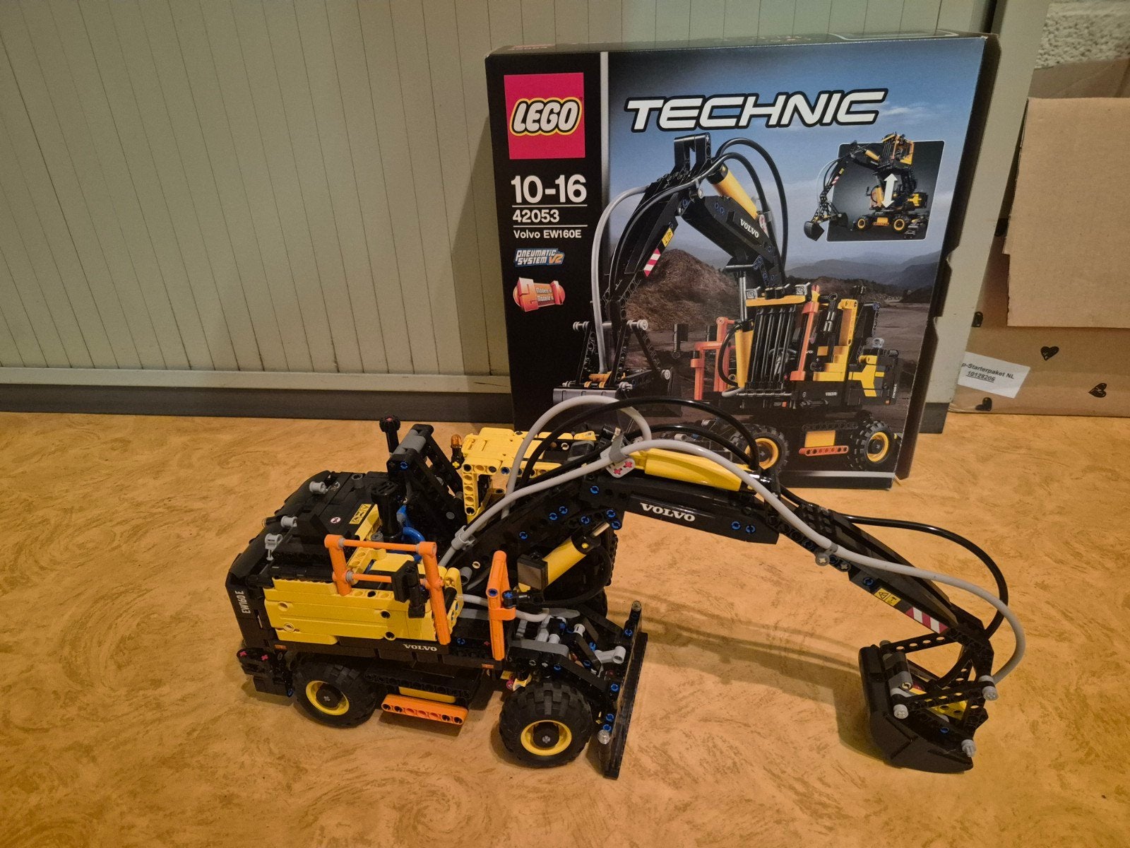 LEGO Technic Volvo EW160E Graafmachine (42053), Ophalen, Gebruikt, Compleet, Lego