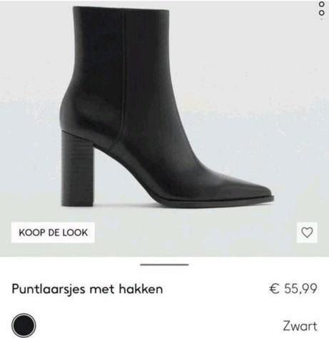 Laarzen Mango, Mango, Zwart, Lage of Enkellaarzen, Nieuw
