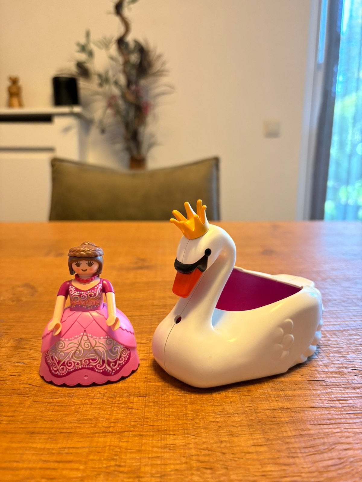 Playmobil 5476 - Prinses met zwanenboot, Gebruikt, Complete set, Ophalen of Verzenden, Figuren