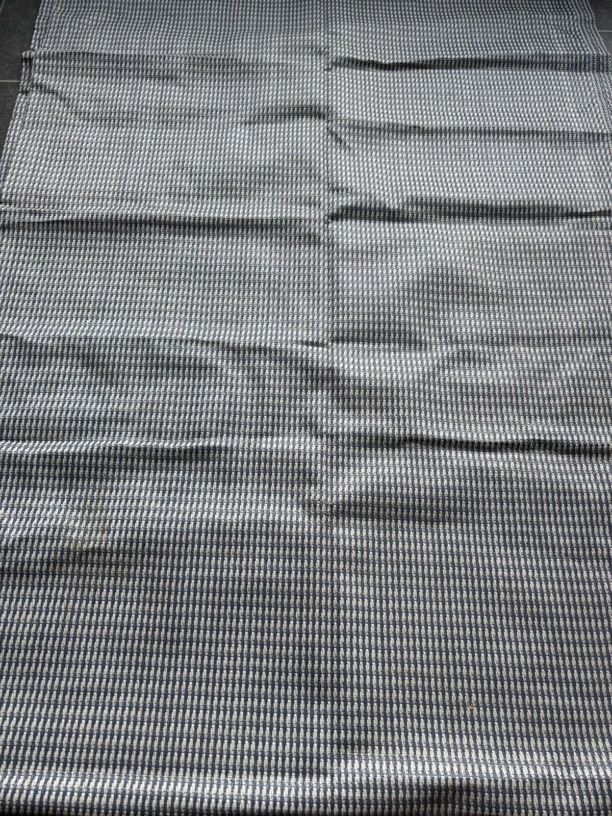 Tent tapijtmat met ringen - Blauw/Wit, Ophalen of Verzenden, Zo goed als nieuw