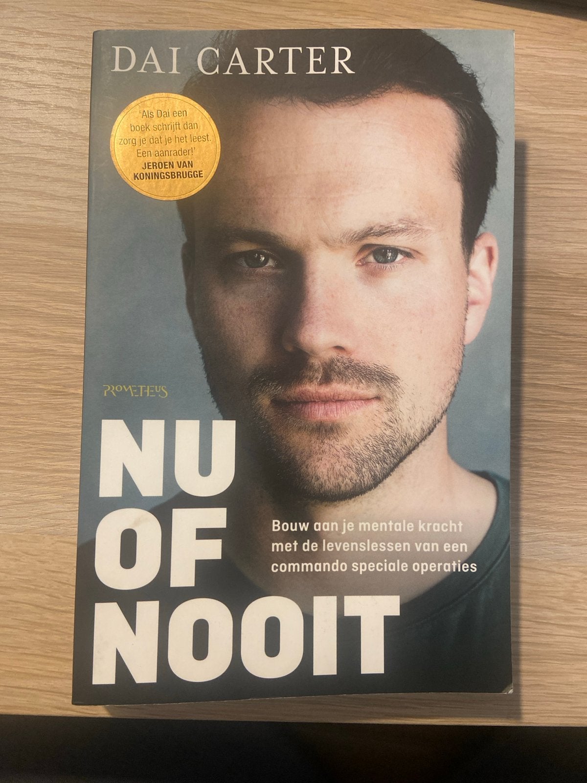 Nu of Nooit - Dai Carter, Boeken, Ophalen of Verzenden, Zo goed als nieuw