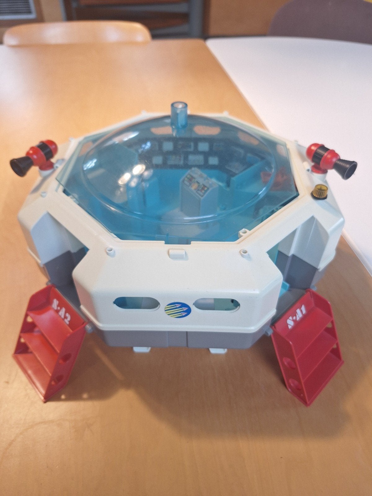 Vintage Playmobil ruimtestation - 3536, Gebruikt, Losse onderdelen, Voertuig, Ophalen of Verzenden