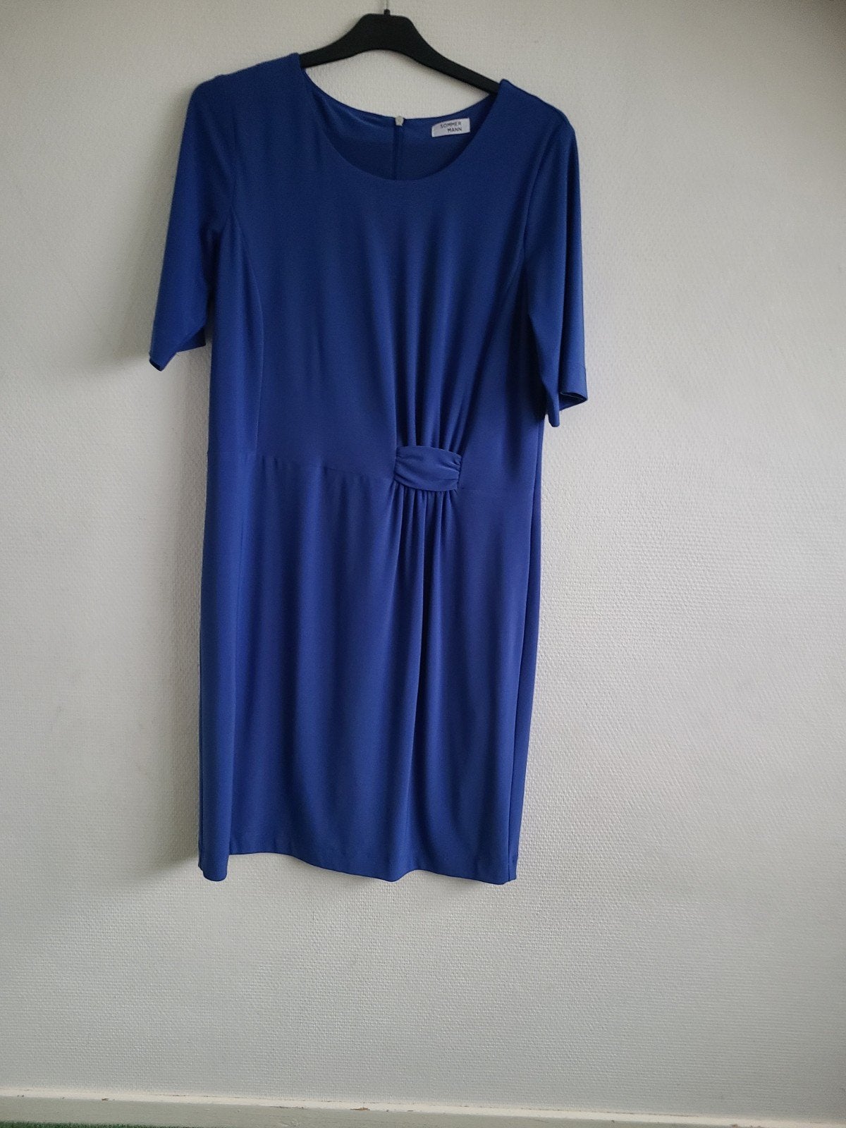 Sommermann Blauwe Jurk - Maat M, Maat 38/40 (M), Ophalen of Verzenden, Zo goed als nieuw, Knielengte