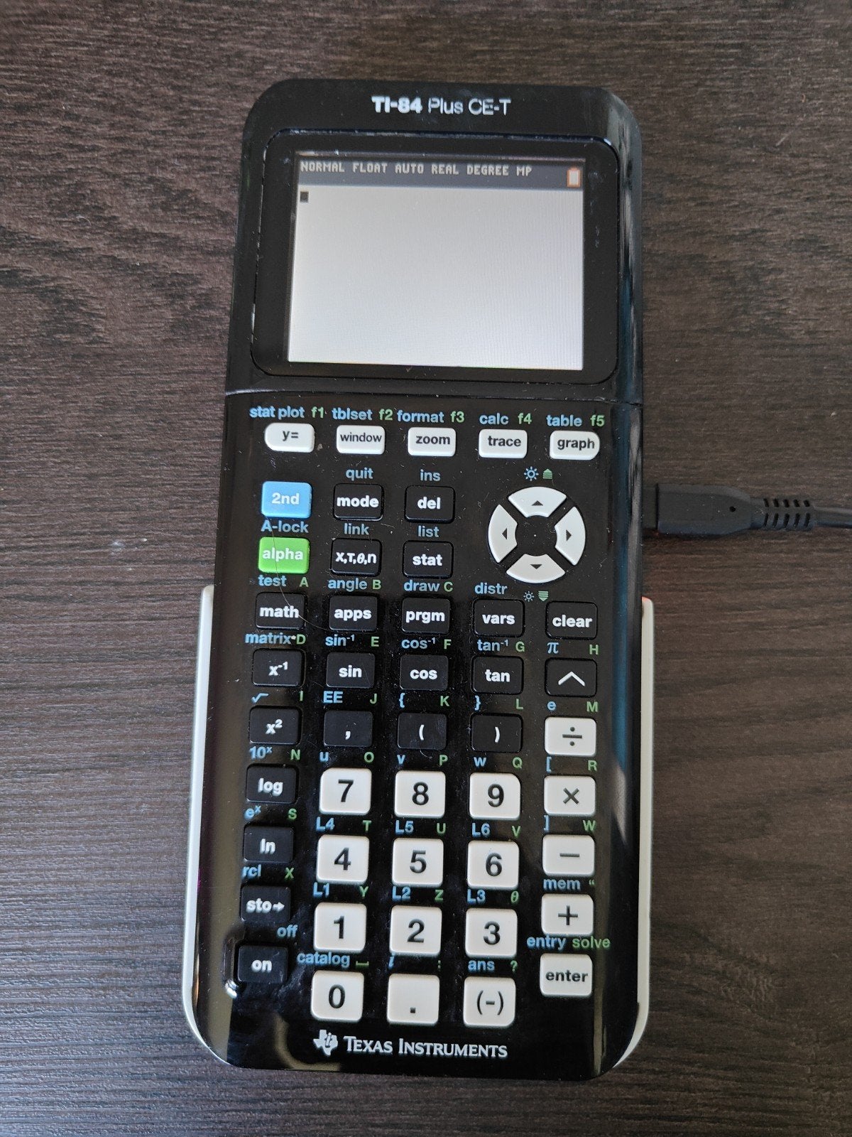 Texas Instruments TI-84 Plus CE-T Grafische Rekenmachin, Ophalen of Verzenden, Grafische rekenmachine, Gebruikt