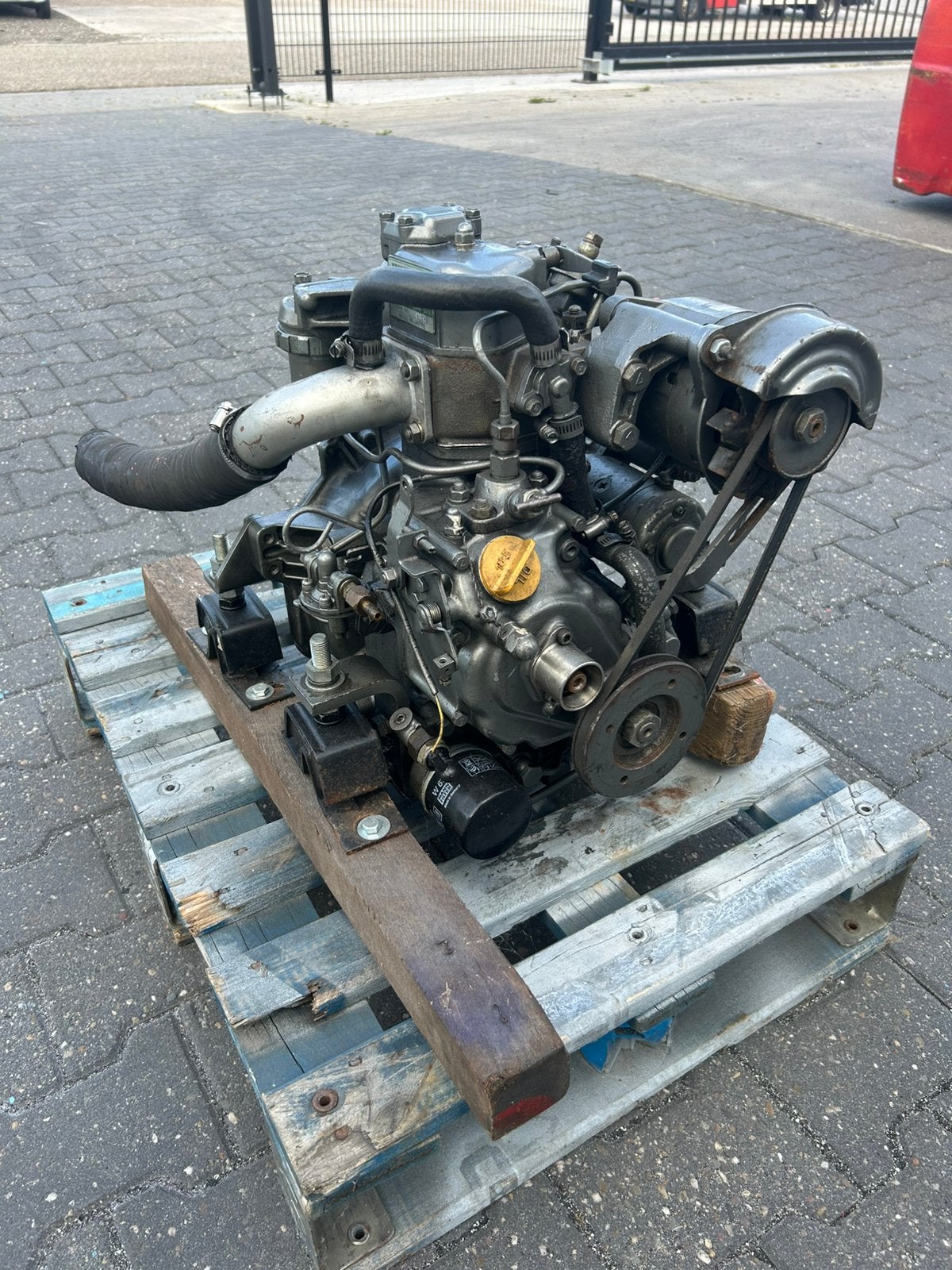Yanmar 1gm10 dieselmotor, Ophalen, Gebruikt, 5 tot 10 pk, Binnenboordmotor