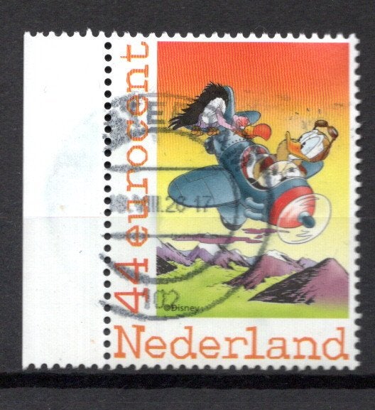 gestempelde zegel. persoonlijke: Donald duck, Postzegels en Munten, Postzegels | Nederland, Ophalen of Verzenden, Na 1940, Gestempeld