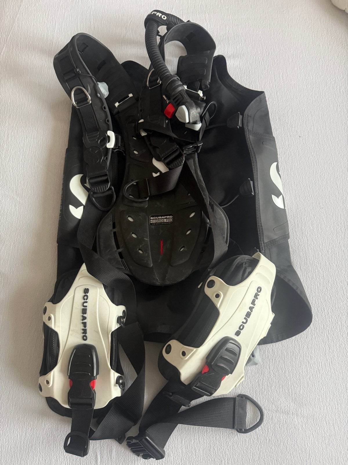 SCUBAPRO Hydros Pro BCD XL-XXL, Ophalen of Verzenden, Gebruikt, Trimvest of Wing