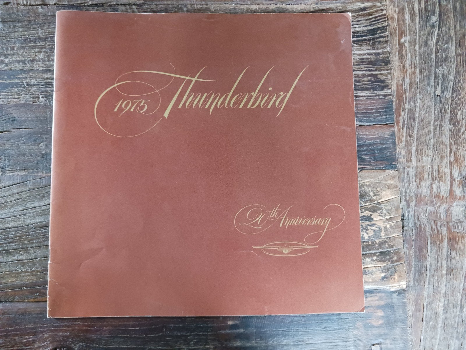 Ford Thunderbird folder 1975, Ophalen of Verzenden, Gelezen, Ford