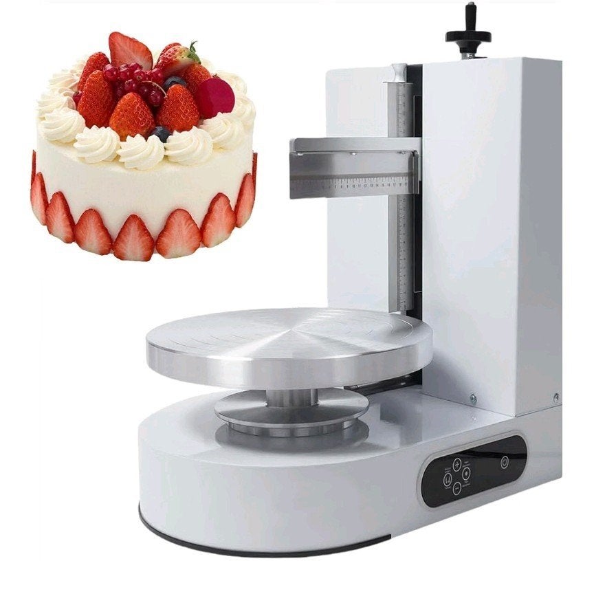 Automatische taart afsmeermachine / taart decoratie machine, Ophalen, Nieuw, Taarten