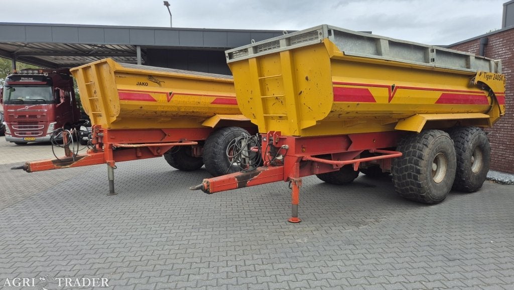 2X JAKO Tiger 240SK Gronddumper Zandkipper, Niet opgegeven, -, Niet opgegeven, Transport