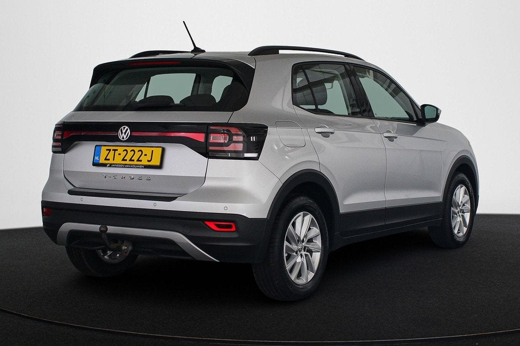 Volkswagen T-Cross 1.0 TSI Life DSG Automaat Trekhaak Apple, Auto's, Volkswagen, Gebruikt, 116 pk, Origineel Nederlands, Bedrijf
