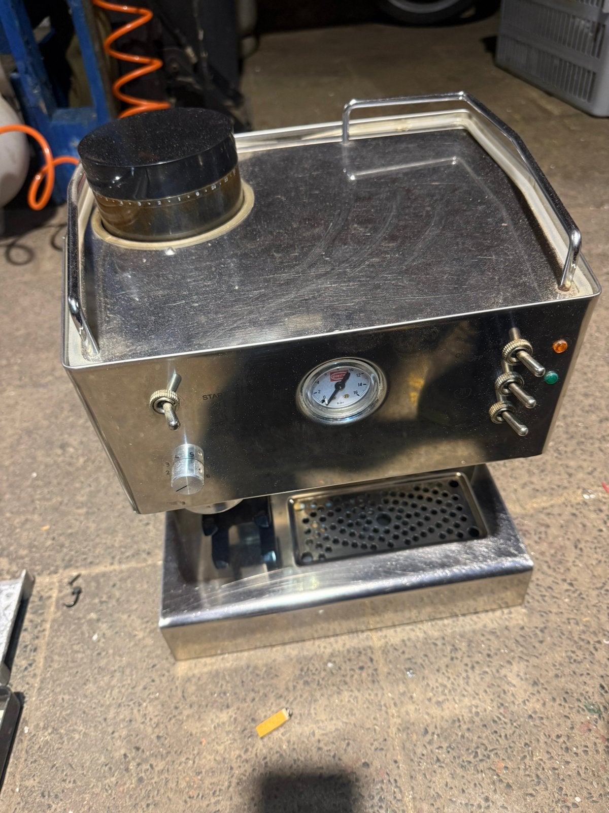 Quickmill 3035 Espressomachine KAPOT!!!!, Witgoed en Apparatuur, Ophalen of Verzenden