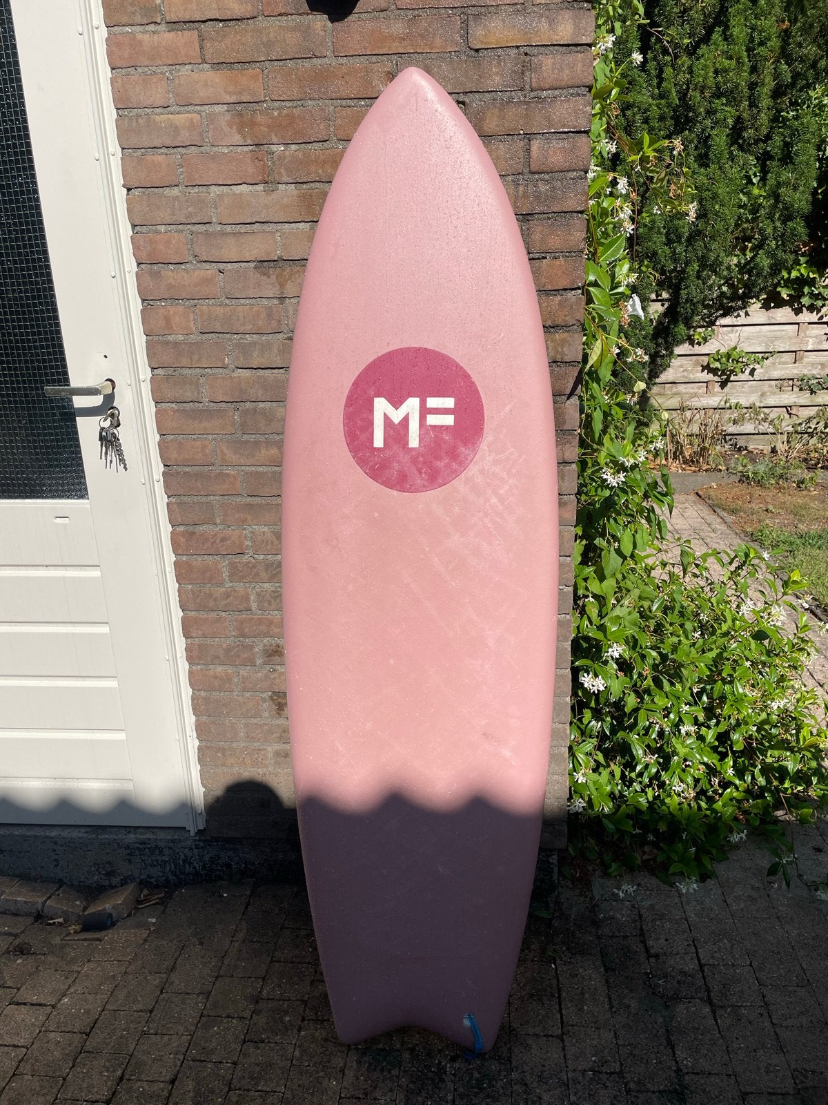 Mick Fanning Softboards The Catfish Softtop Surfboard, Ophalen, Zo goed als nieuw, Fish, Met vinnen