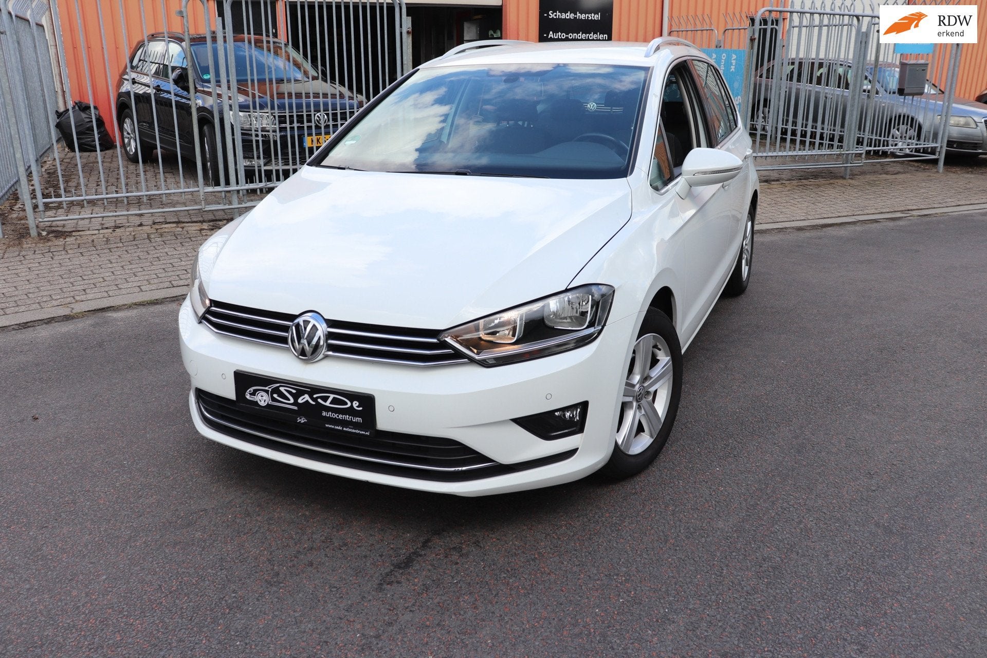 Volkswagen Golf Sportsvan 1.2 TSI Highline Eerste eigenaar,, Auto's, Stof, Gebruikt, Zwart, 4 cilinders